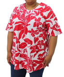 Ladies Printed Fancy Tunic | Eagle Clothing | Plus Size | Big & Tall
