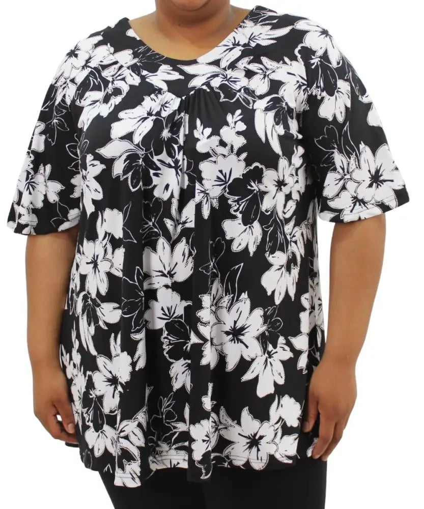 Ladies Printed Fancy Tunic | R319.90 | Eagle Clothing | Plus Size | Big & Tall