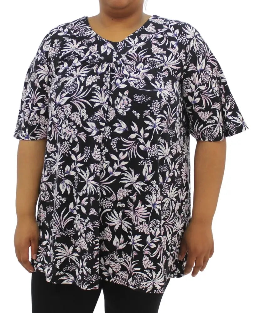 Ladies Printed Fancy Tunic | R319.90 | Eagle Clothing | Plus Size | Big & Tall
