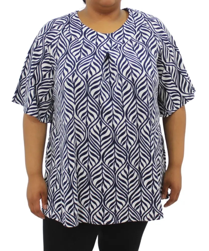Ladies Printed Fancy Tunic | R319.90 | Eagle Clothing | Plus Size | Big & Tall