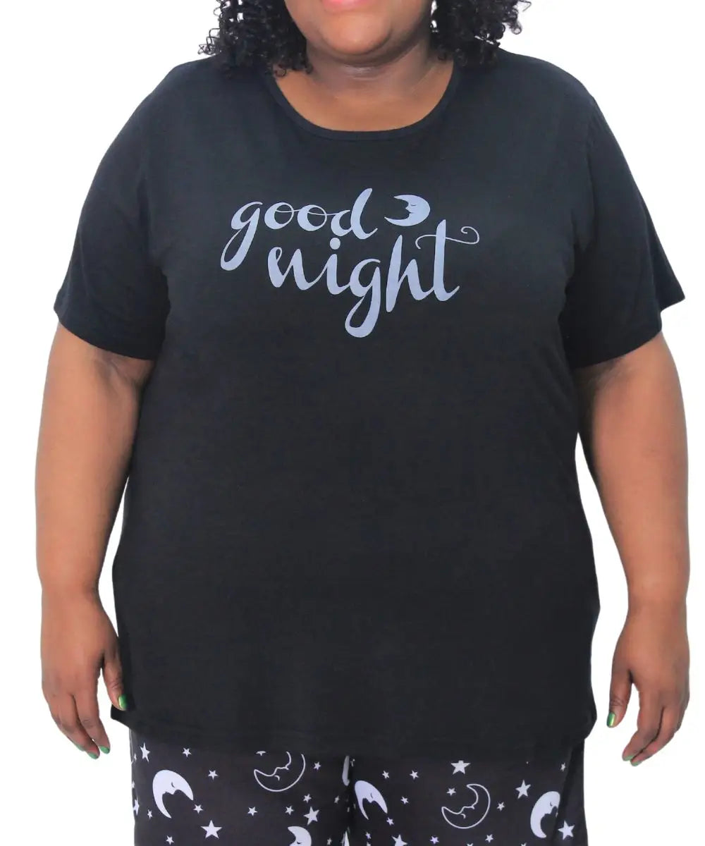 Ladies Printed Good Night PJ Top | R169.90 Eagle Clothing Plus Size Big & Tall