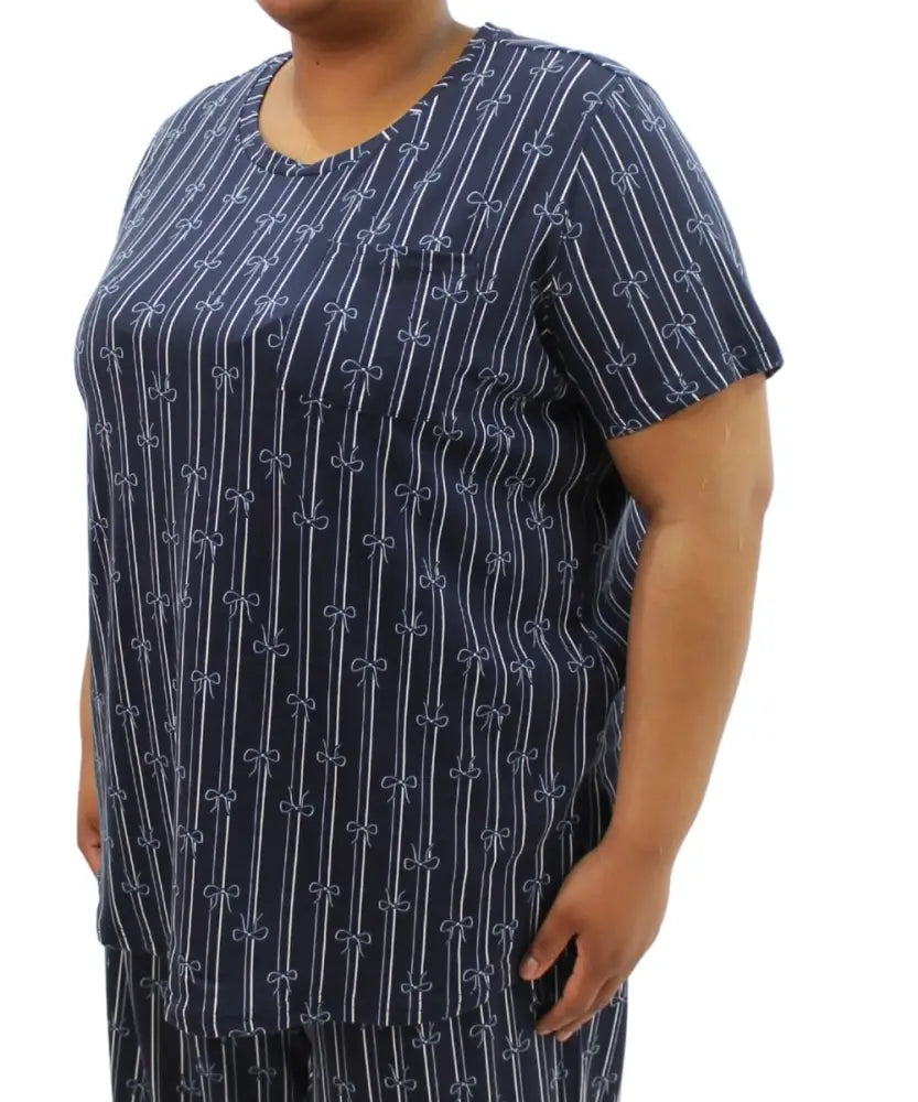 Ladies Printed Knit PJ Top | R209.90 | Eagle Clothing | Plus Size | Big & Tall