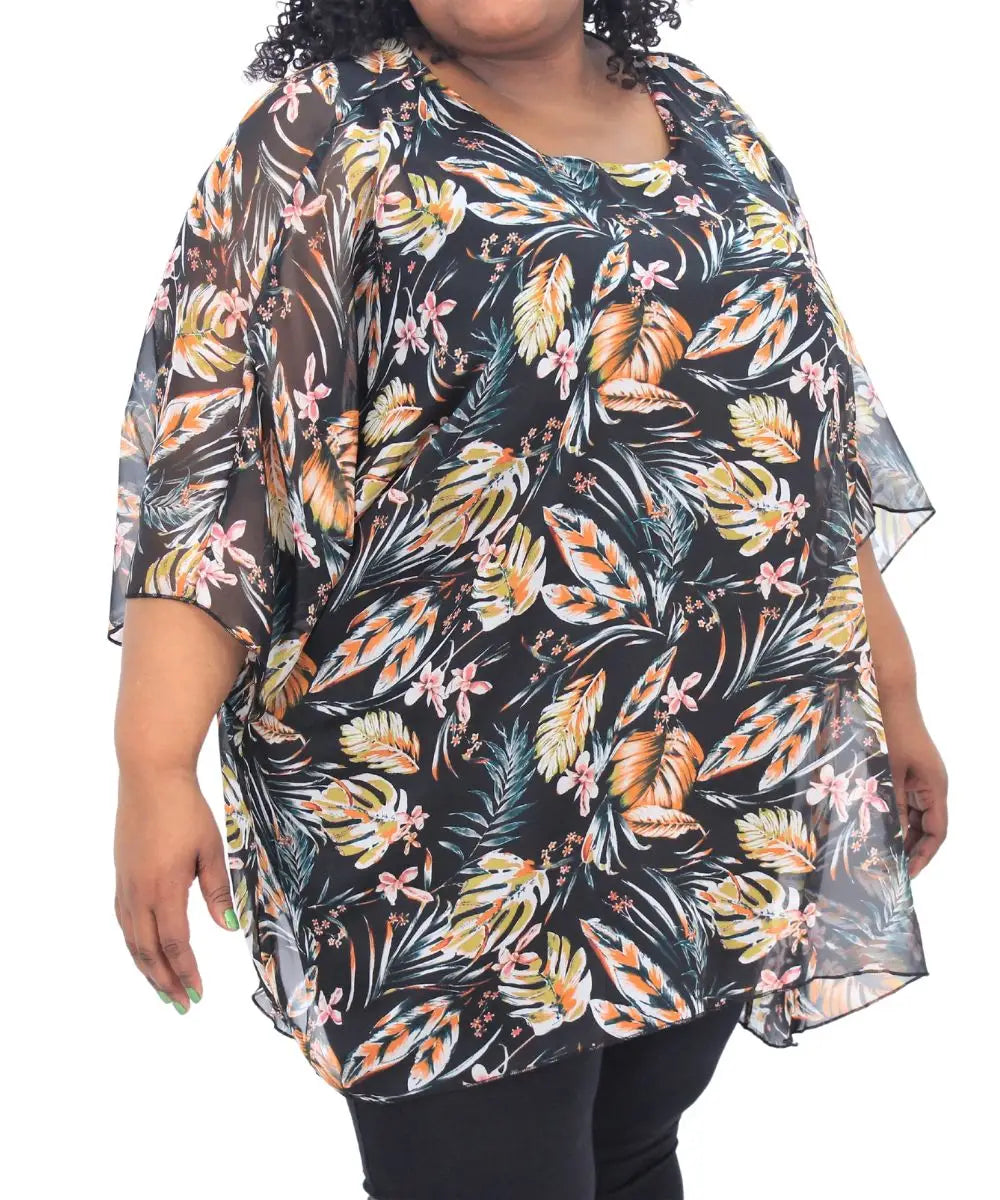 Ladies Printed Lined Tunic | R299.90 Eagle Clothing Plus Size Big & Tall