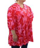 Ladies Printed Longer Tunic | Eagle Clothing | Plus Size | Big & Tall