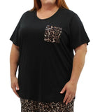 Ladies Printed PJ Top