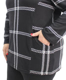 Ladies Printed Pocket Detail Tunic | Eagle Clothing | Plus Size | Big & Tall