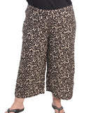 Ladies Printed Rayon Capri | Eagle Clothing | Plus Size | Big & Tall