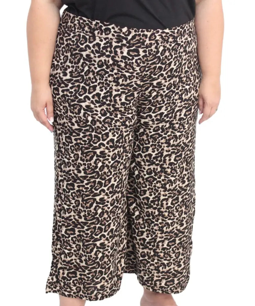 Ladies Printed Rayon Capri | Eagle Clothing | Plus Size | Big & Tall