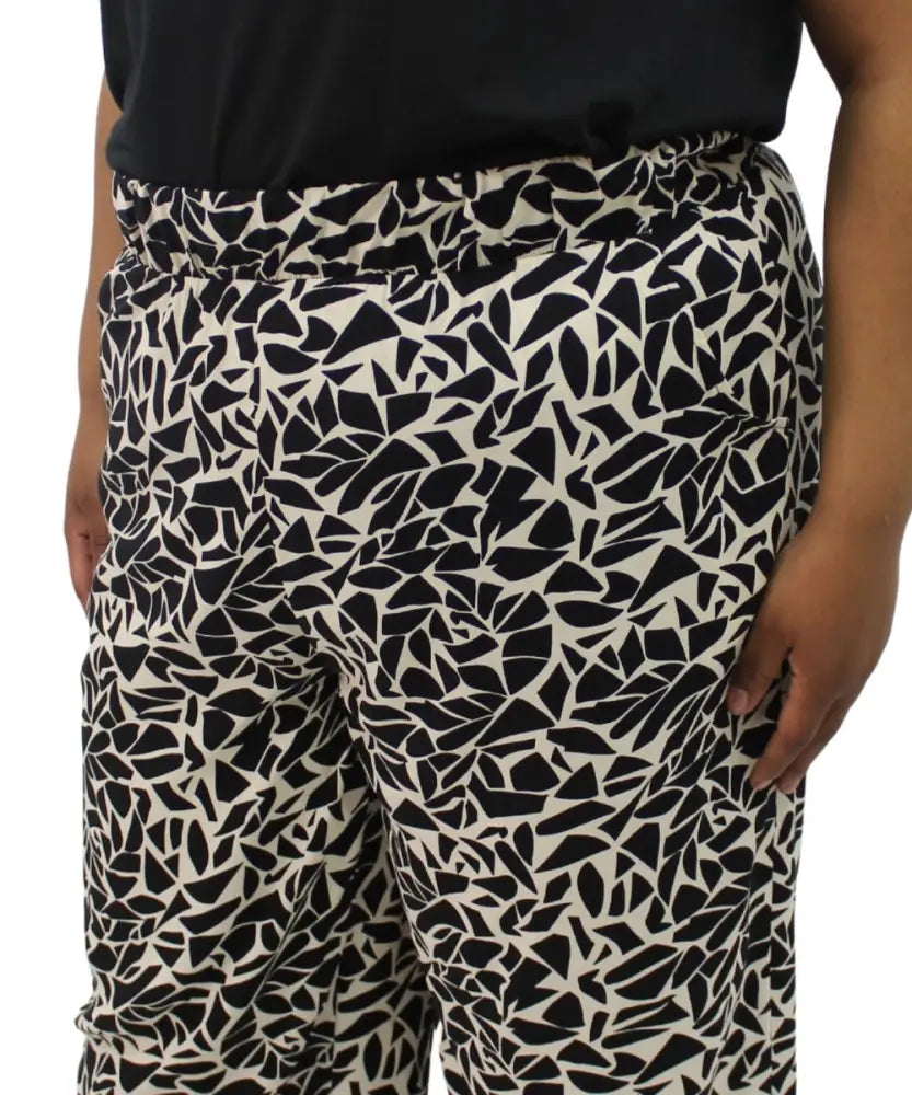 Ladies Printed Rayon Capri | Eagle Clothing | Plus Size | Big & Tall