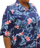 Ladies Printed Rayon Shirt | Eagle Clothing | Plus Size | Big & Tall