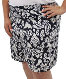 Ladies Printed Rayon Shorts