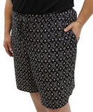 Ladies Printed Rayon Shorts