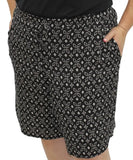 Ladies Printed Rayon Shorts