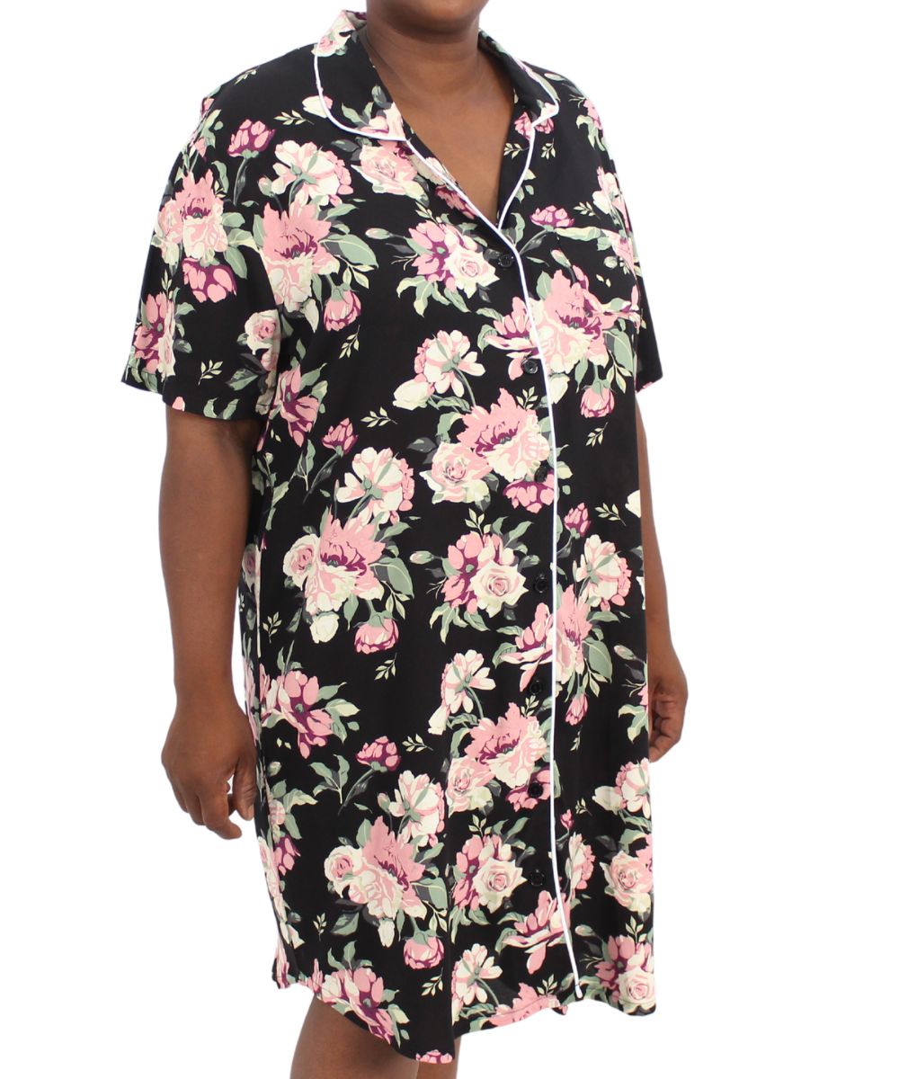 Ladies Printed Sleep Shirt | R239.90 Eagle Clothing Plus Size Big & Tall