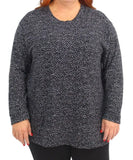 Ladies Printed Spot Tunic | Eagle Clothing | Plus Size | Big & Tall