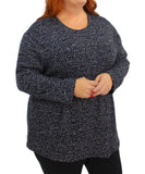 Ladies Printed Spot Tunic | Eagle Clothing | Plus Size | Big & Tall