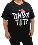 Ladies Printed Tinsel Tee