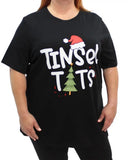 Ladies Printed Tinsel Tee