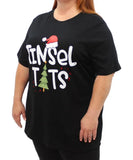 Ladies Printed Tinsel Tee