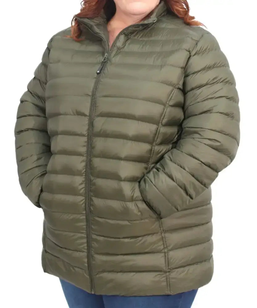 Ladies Puffer Jacket | Eagle Clothing | Plus Size | Big & Tall