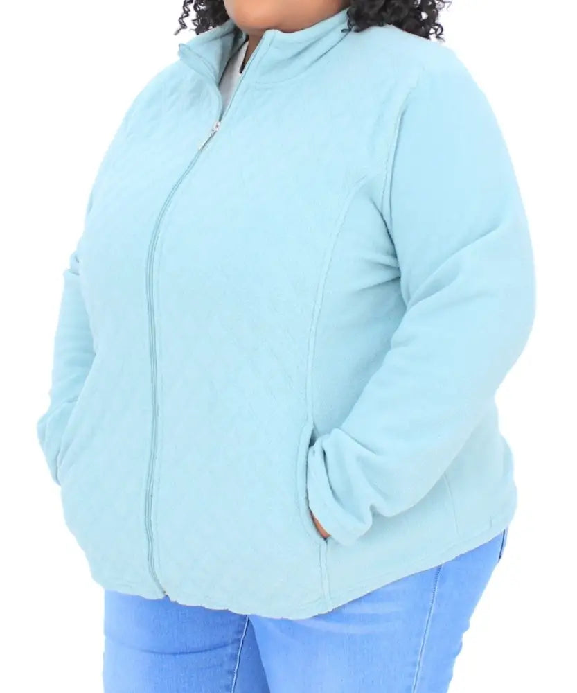 Ladies Quilted Fleece Jacket | R279.90 Eagle Clothing Plus Size Big & Tall