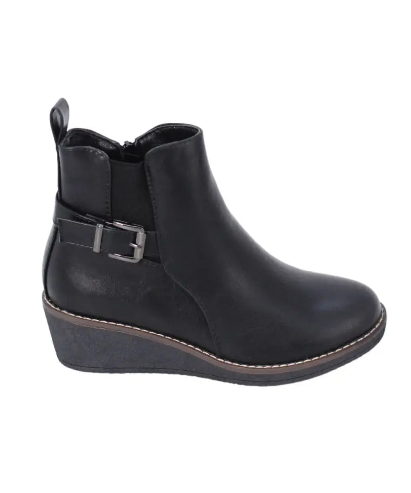 Ladies Savoy Crepe Ankle Boot | R649.90 Eagle Clothing Plus Size Big & Tall