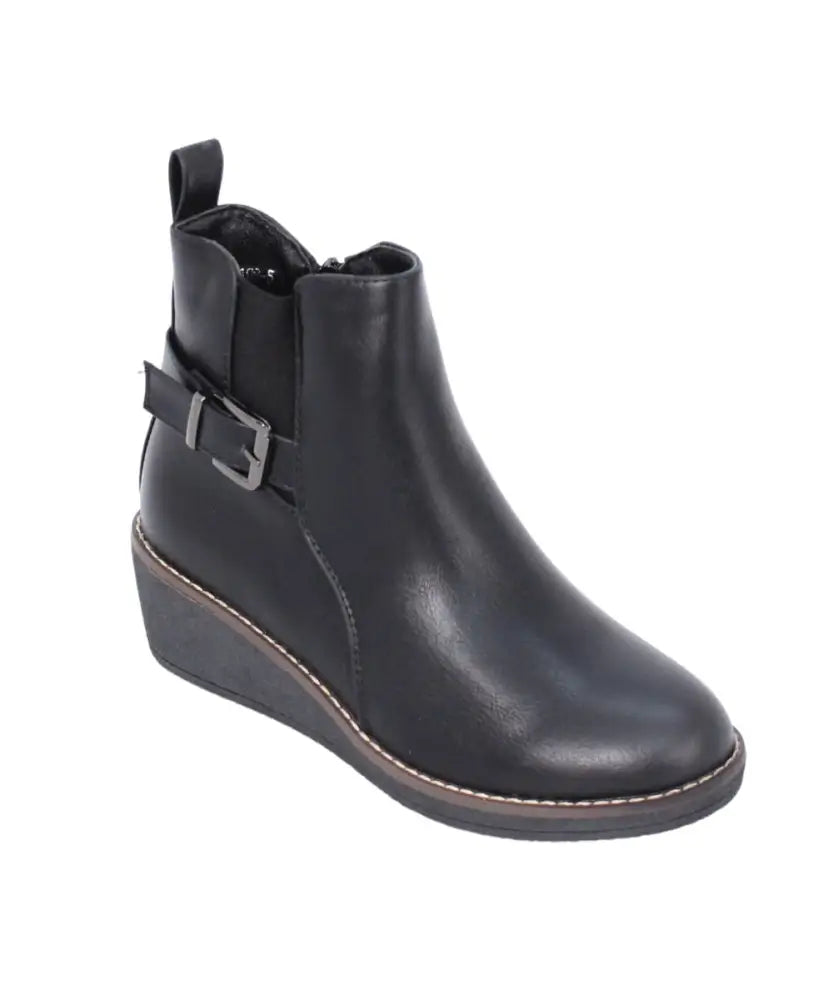 Ladies Savoy Crepe Ankle Boot | R649.90 Eagle Clothing Plus Size Big & Tall
