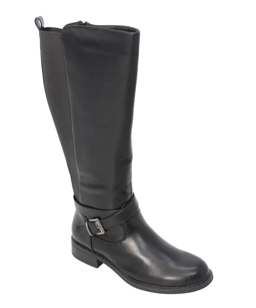 Plus Size Ladies Savoy Extra Wide Fit Calf Boot