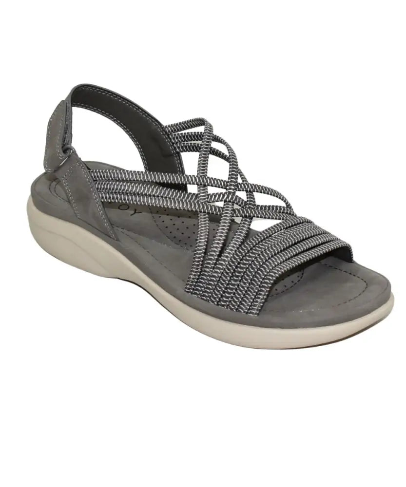 Ladies Savoy TMT Strappy Elasticated Mule | R529.90 | Eagle Clothing | Plus Size | Big & Tall