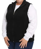 Ladies Sleeveless Fleece Jacket | Eagle Clothing | Plus Size | Big & Tall