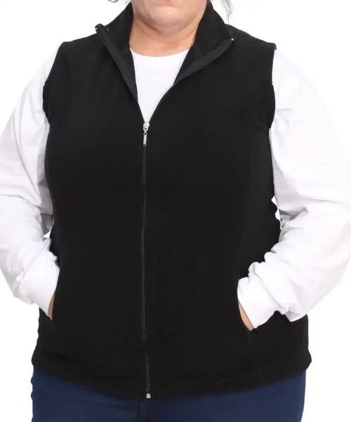 Plus Size | Ladies Sleeveless Fleece Jacket | R300 Save 25