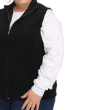 Ladies Sleeveless Fleece Jacket | Eagle Clothing | Plus Size | Big & Tall