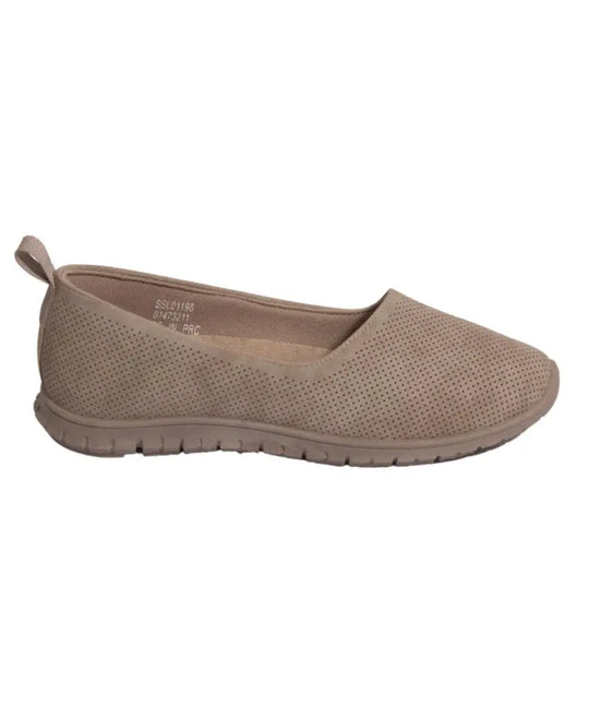 Ladies Soft Style Natura Casual Slip On