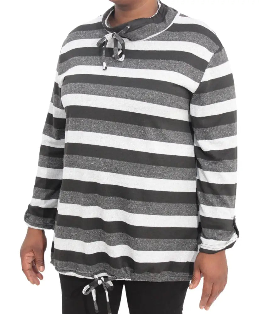 Ladies Stripe Jersey | R329.90 | Eagle Clothing | Plus Size | Big & Tall
