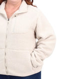 Ladies Teddy Fleece Jacket | Eagle Clothing | Plus Size | Big & Tall
