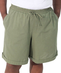 Ladies Washer Cotton Shorts | R309.90 Eagle Clothing Plus Size Big & Tall