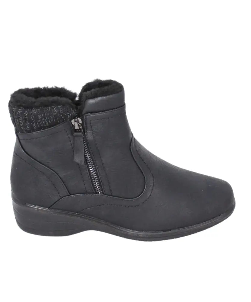 Ladies Zip Detail Ankle Boot | R479.90 Eagle Clothing Plus Size Big & Tall