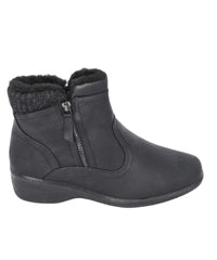 Ladies Zip Detail Ankle Boot | R479.90 Eagle Clothing Plus Size Big & Tall