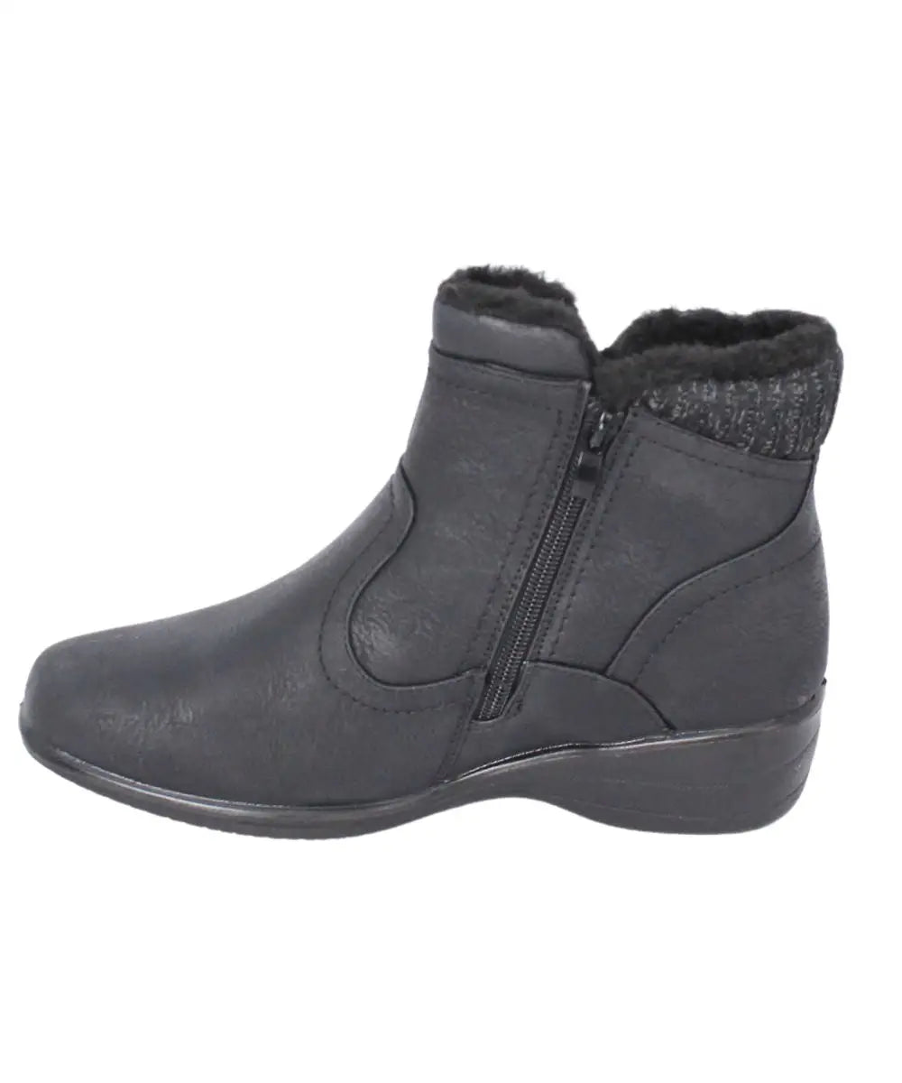 Ladies Zip Detail Ankle Boot | R479.90 Eagle Clothing Plus Size Big & Tall