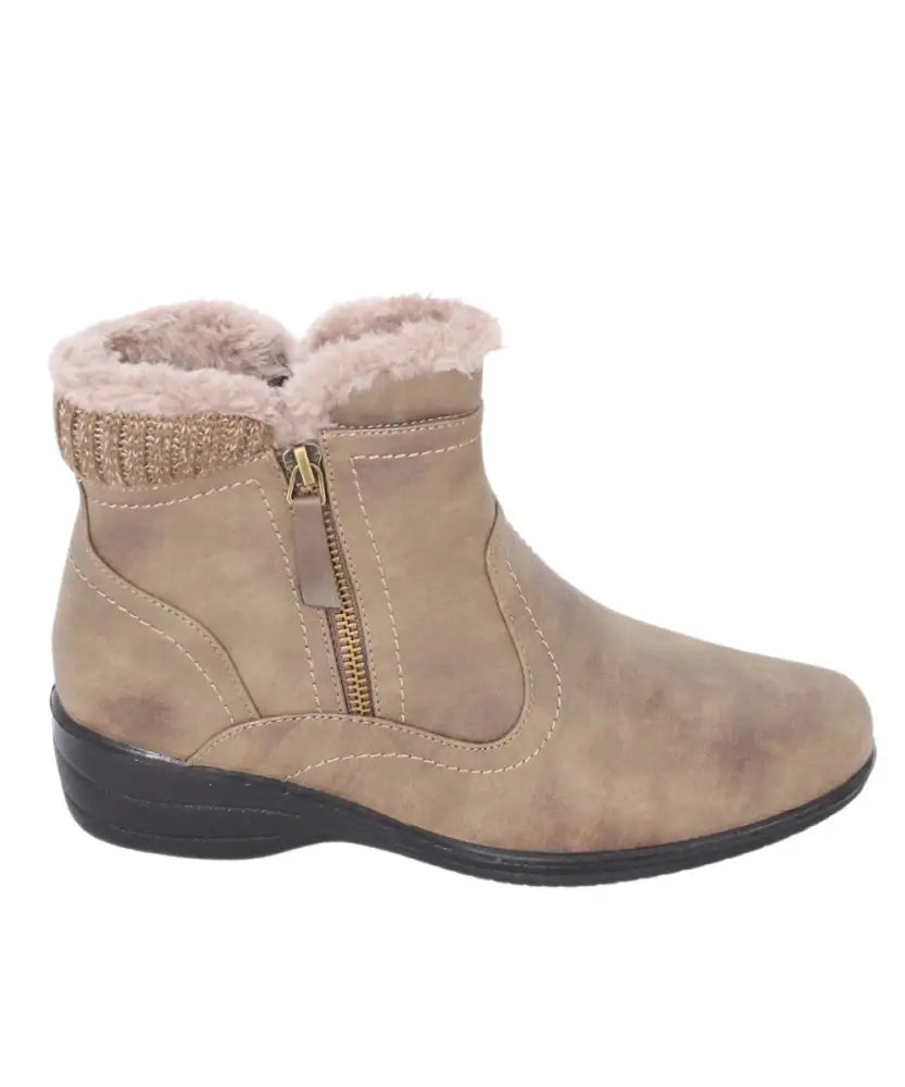 Ladies Zip Detail Ankle Boot | R479.90 Eagle Clothing Plus Size Big & Tall