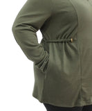 Ladies Zip Through Cardigan | Eagle Clothing | Plus Size | Big & Tall