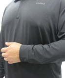 Mens 1/4 Zip Active Long Sleeve | Eagle Clothing | Plus Size | Big & Tall