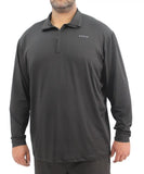 Mens 1/4 Zip Active Long Sleeve | Eagle Clothing | Plus Size | Big & Tall