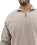 Mens 1/4 Zip Fleece Jersey | Eagle Clothing | Plus Size | Big & Tall