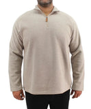 Mens 1/4 Zip Fleece Jersey | R479.90 | Eagle Clothing | Plus Size | Big & Tall