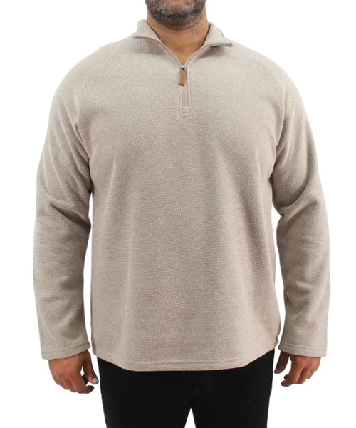Plus Size | Mens 1/4 Zip Fleece Jersey | R479.90 | Eagle Clothing