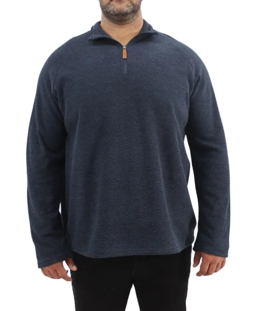 Mens 1/4 Zip Fleece Jersey | R479.90 | Eagle Clothing | Plus Size | Big & Tall