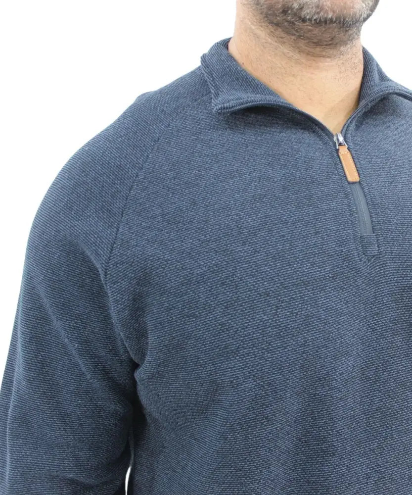 Mens 1/4 Zip Fleece Jersey | Eagle Clothing | Plus Size | Big & Tall