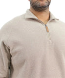 Mens 1/4 Zip Fleece Jersey | Eagle Clothing | Plus Size | Big & Tall