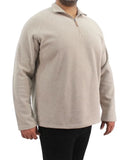 Mens 1/4 Zip Fleece Jersey | Eagle Clothing | Plus Size | Big & Tall